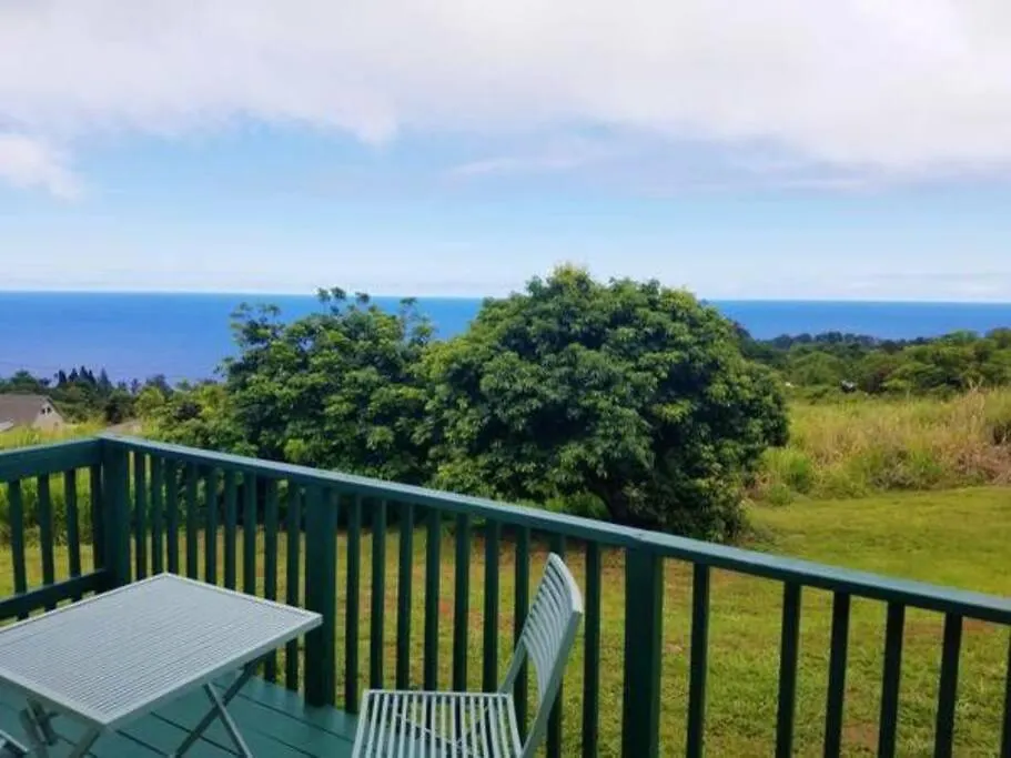 Sunrise Farm Cottage I - 180 Degree Oceanviews Stargazing Whale Watching On Hamakua Coast Hawaii Papaaloa  Farm stay