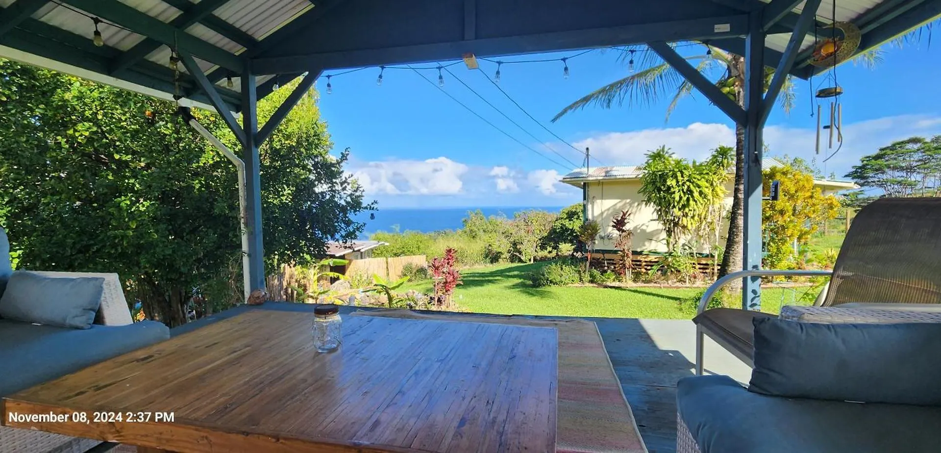Sunrise Farm Cottage I - 180 Degree Oceanviews Stargazing Whale Watching On Hamakua Coast Hawaii Papaaloa  Farm stay